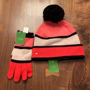 Kate Spade Hat and Glovet Set-NWT
